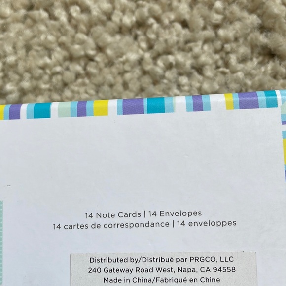 NIB Papyrus adorable thanks cards with envelopes - Picture 4 of 5